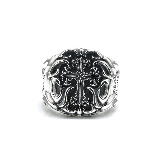 925 Gothic Signet Ring